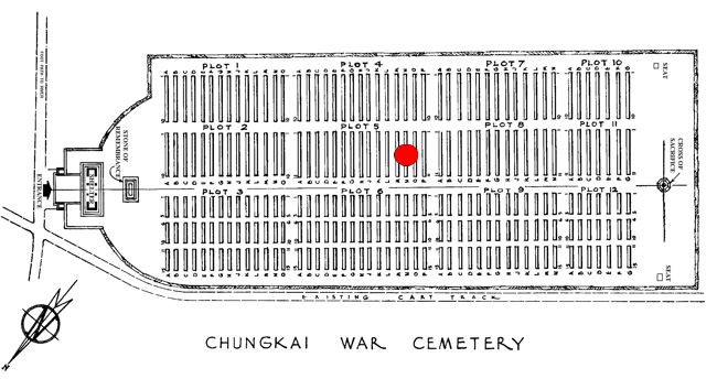 Bury-Leonard-Joseph-Chunkai War Cemetery Plan