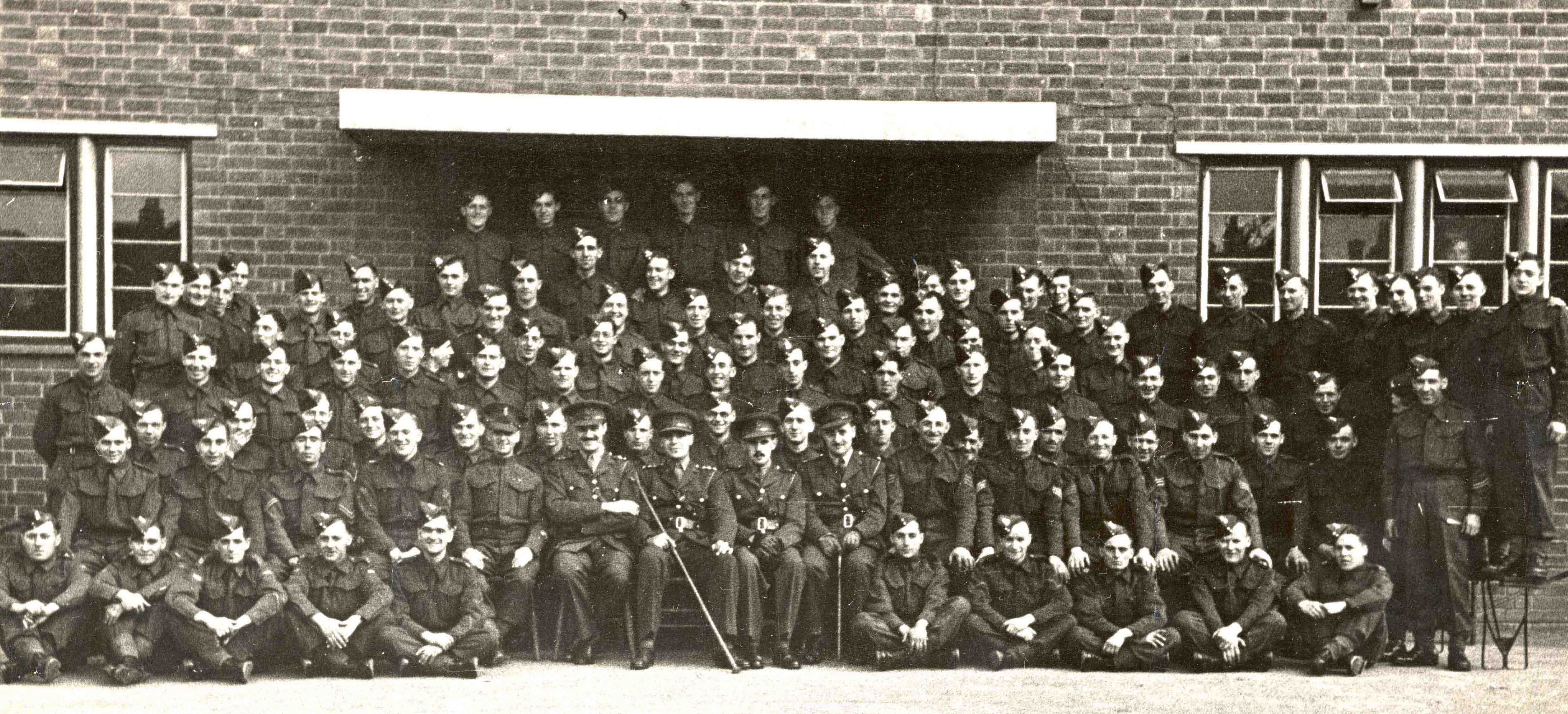 4th Bn Royal Norfolks D Coy Ross on Wye Oct 1941 D Company-1