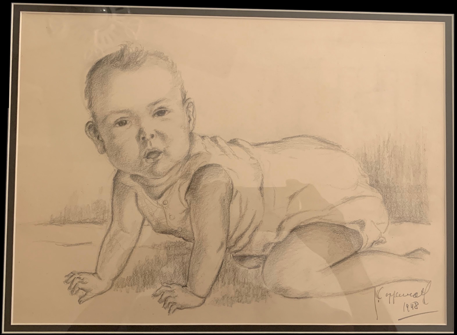 Pencil Sketch - Peter 1948-tn