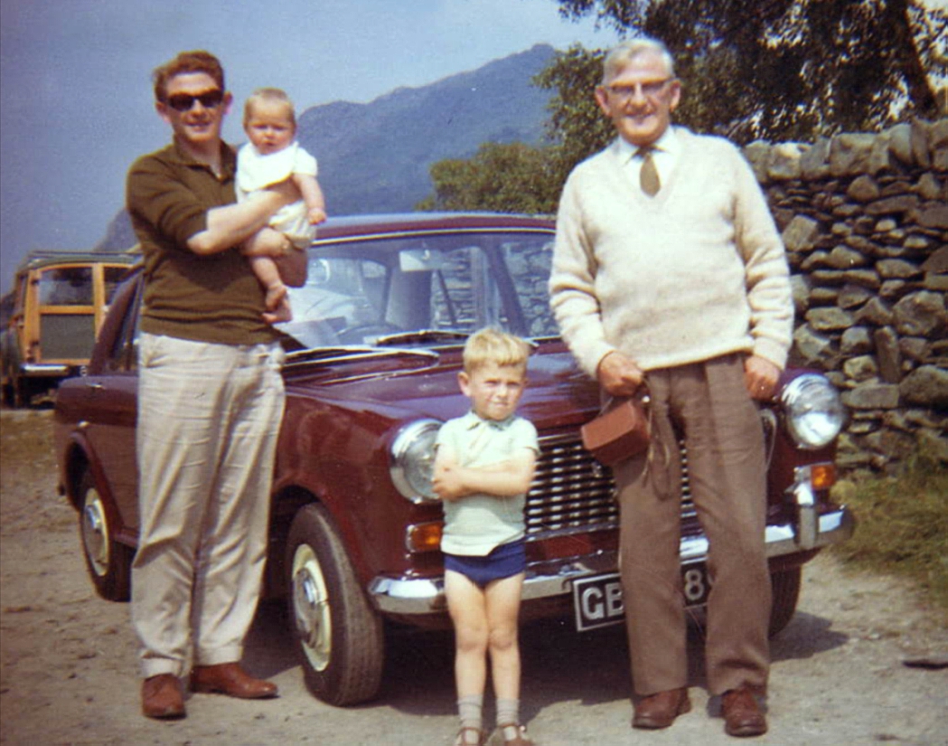 Dewison-Fred with son Graeme and Grandsons Michael and Stephen 1965