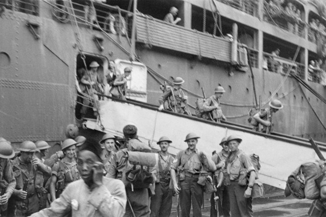 Orcades Carrying Australian Troops to Java