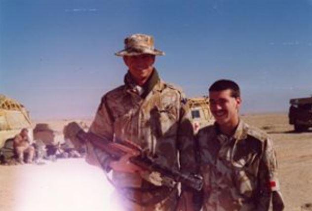McKay-Brian - Day of Cease Fire 1991, Playing with a captured RPG