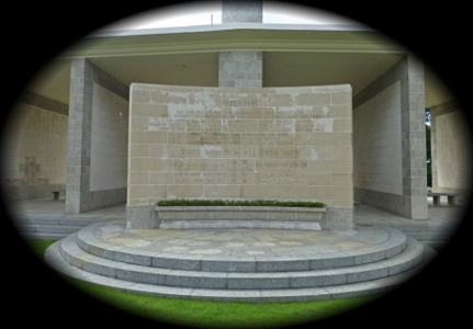 Singapore memorial - Addenda Panel