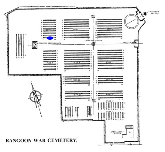 Redmile-William Rangoon War Cemetery