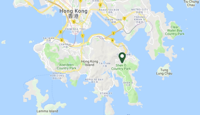 Sai Wan War Cemetery-map