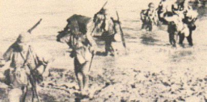 Japanese Troops Ashore